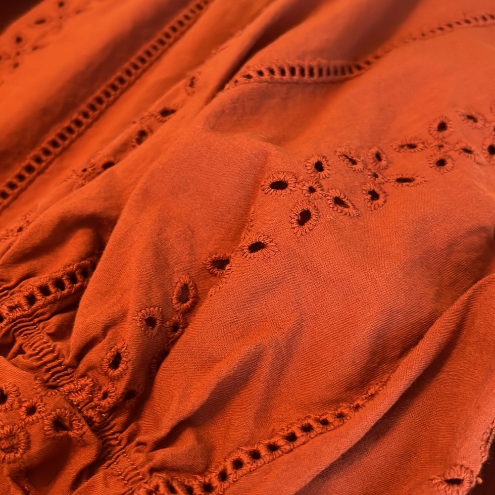 Nwt Women’s Universal Thread Burnt Orange Top - image 3